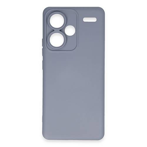 Redmi Note 13 Pro Plus K�l�f Nano i�i Kadife Silikon - Gri