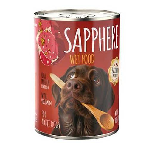 K�rm�z� Etli Yeti�kin K�pek Konservesi 400 Gr