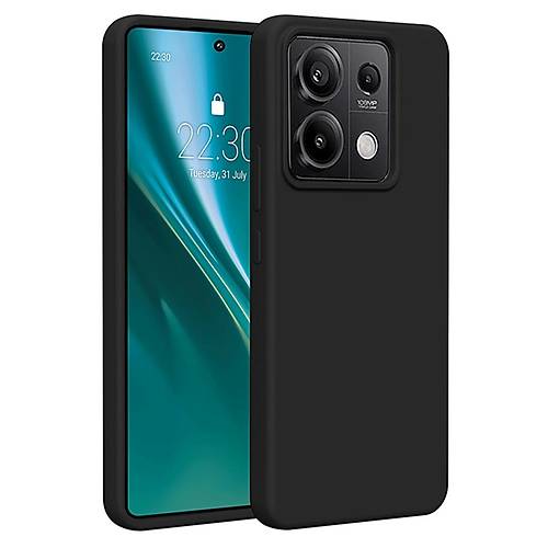 Redmi Note 13 4G K�l�f First Silikon - Siyah