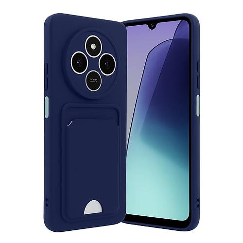 Redmi 14C Kelvin Kartvizitli Silikon - Lacivert