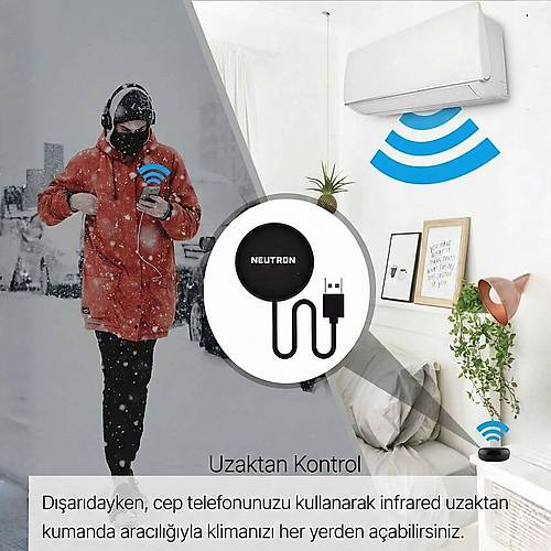 Ak�ll� Wifi Kumanda, T�m Cihazlar� Telefondan Y�netme