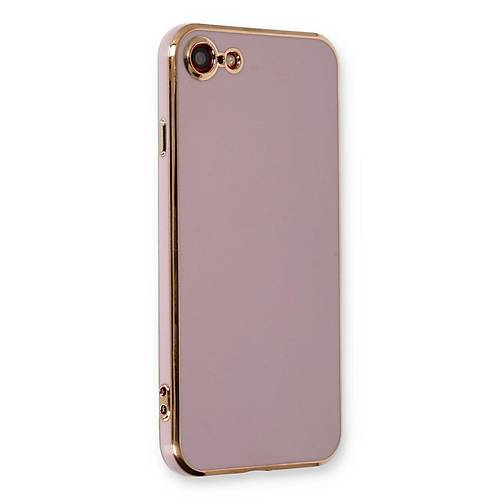 iPhone 7 K�l�f Volet Silikon - Mor