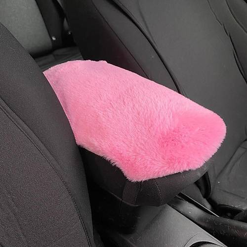 Yumu�ak Pelu� Kol Dayama Kol�ak Minderi �eker Pembe