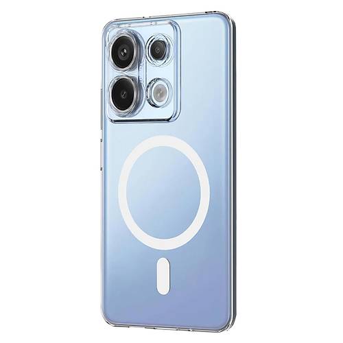 Redmi Note 13 Pro 4G Combo Sert �effaf Magsafe Kapak - �effaf