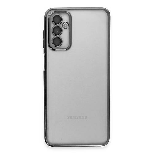Galaxy M23 K�l�f Razer Lensli Silikon - Siyah