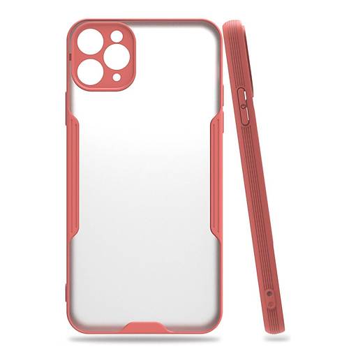 iPhone 11 Pro K�l�f Platin Silikon - Pembe