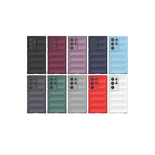 Galaxy S24 Ultra K�l�f Optimum Silikon - Sky Blue