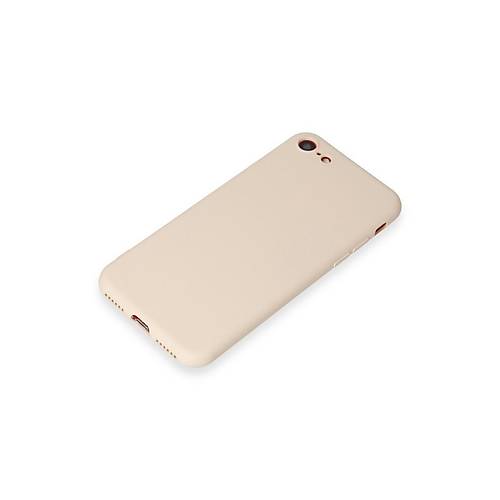 iPhone 7 K�l�f First Silikon - Krem