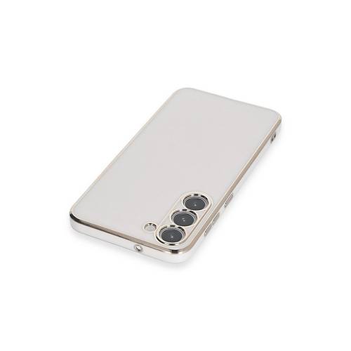Galaxy S23 K�l�f Volet Silikon - Beyaz