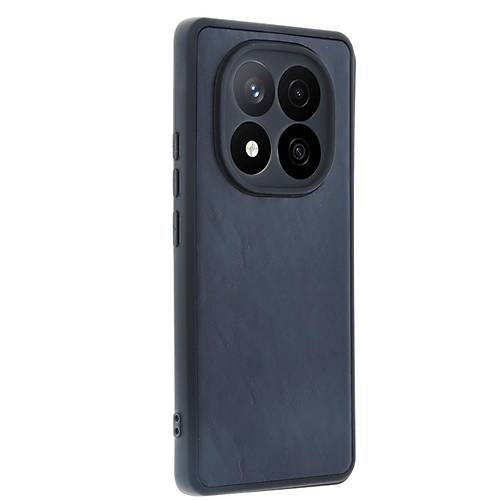 Redmi Note 14 Pro 5G K�l�f Aras Deri Kapak - Lacivert
