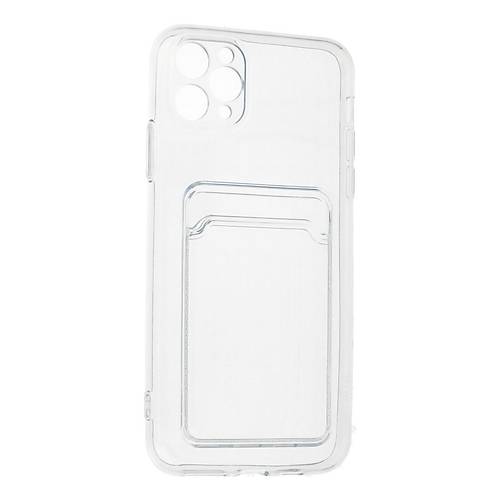 iPhone 11 Pro Max K�l�f Kart �effaf Silikon - �effaf