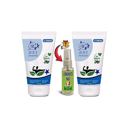 DNS 2 Tane Ginseng Kolajenli G�m�� �yonu Glukozamin Saponins Germanyumlu Krem 50 ml + ��rek Otu Ya��