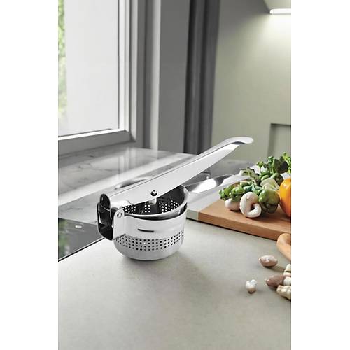 Paslanmaz �elik Patates Ezme Aparat� P�re ve Sebze Ezici 27 cm