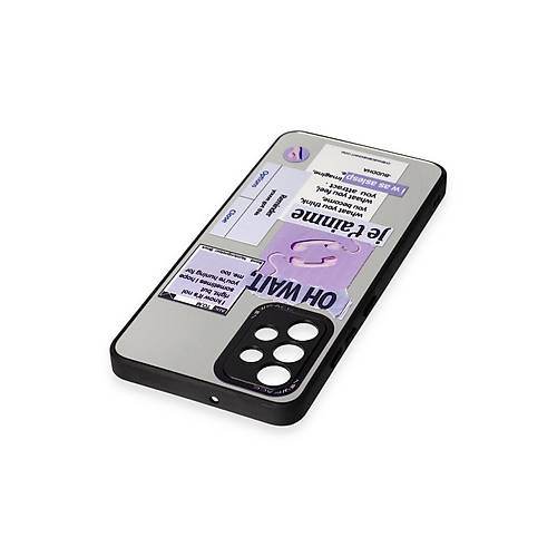 Galaxy A52 K�l�f Mirror Desenli Kapak - Mirror - 4