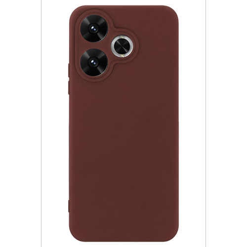 Redmi 13 4G K�l�f First Silikon - Bordo