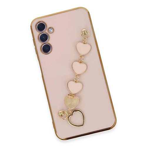 Galaxy A24 4G K�l�f Esila Silikon - Pudra