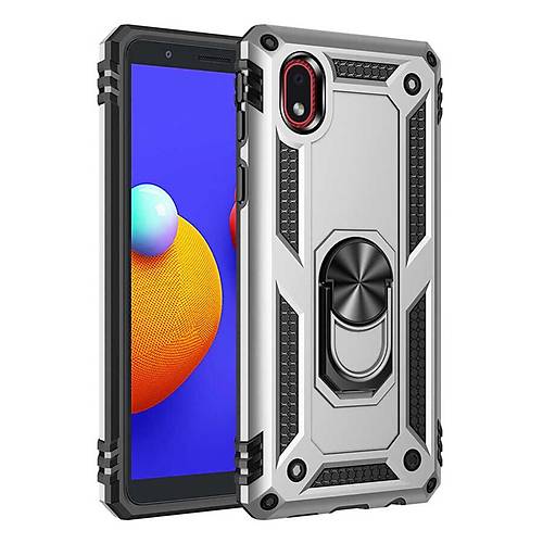 Galaxy A01 Core K�l�f Sofya Y�z�kl� Silikon Kapak - G�m��