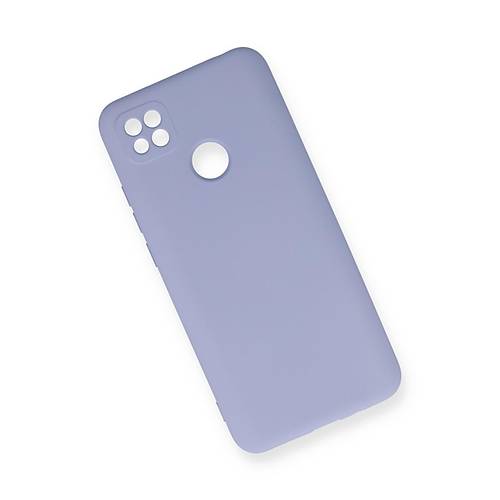 Redmi 9C K�l�f Nano i�i Kadife Silikon - Lila