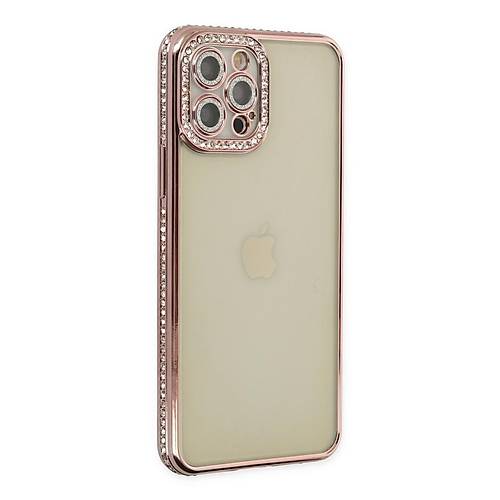 iPhone 12 Pro K�l�f Joke Ta�l� Silikon - Pembe