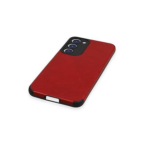Galaxy S23 Plus K�l�f Loop Deri Silikon - K�rm�z�