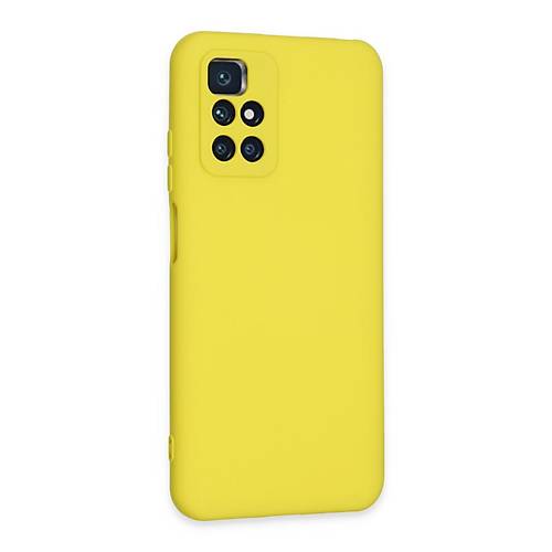 Redmi 10 2022 K�l�f Nano i�i Kadife Silikon - Sar�