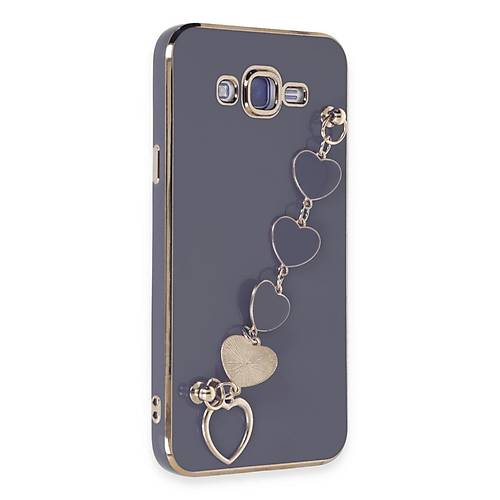Galaxy J7 K�l�f Esila Silikon - Gri