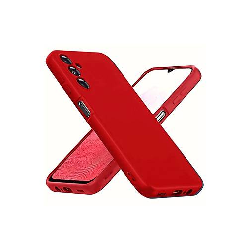 Galaxy A34 5G K�l�f First Silikon - K�rm�z�
