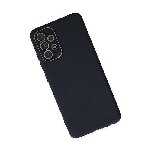 Galaxy A33 5G K�l�f Lansman Glass Kapak - Lacivert