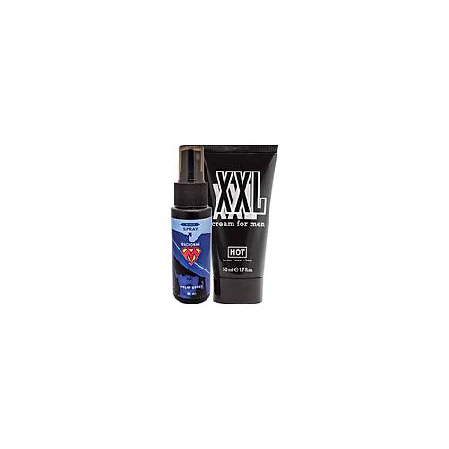 Bonie Machoman 60 ml Erkeklere �zel Zaman Spreyi + Hotxxl Erkek �zel K�s�m Boyutland�r�c� Krem
