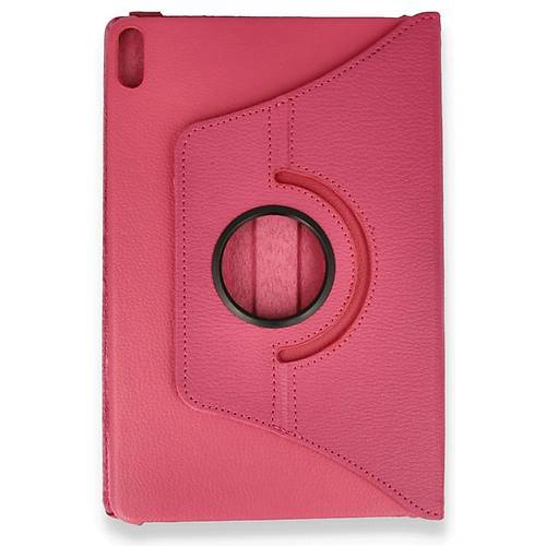 Pad X8A K�l�f 360 Tablet Deri K�l�f - Pembe