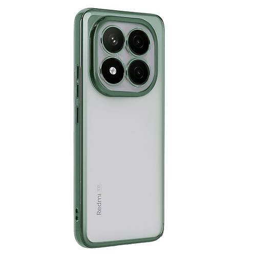 Redmi Note 14 Pro Plus K�l�f Razer Lensli Silikon - Ye�il