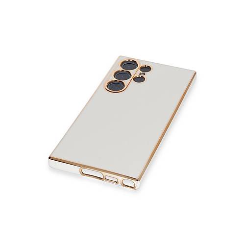 Galaxy S23 Ultra K�l�f Volet Silikon - Beyaz