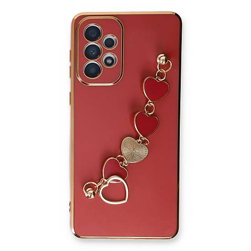Galaxy A33 5G K�l�f Esila Silikon - K�rm�z�