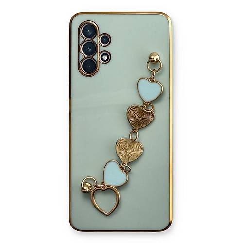 Galaxy A32 K�l�f Esila Silikon - Su Ye�ili