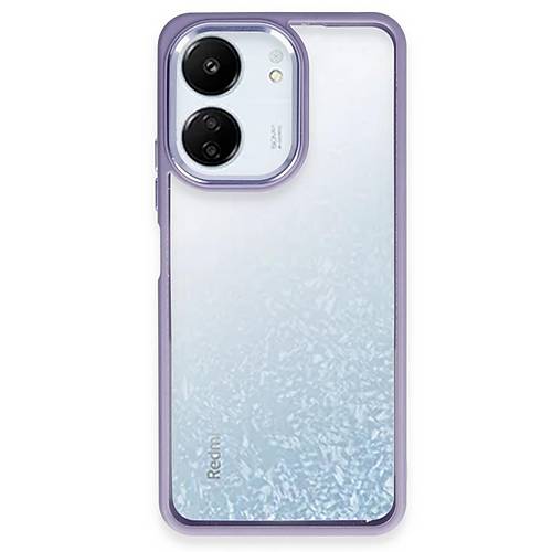 Redmi 13C K�l�f Power Silikon - Lila