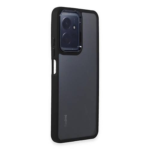 Redmi Note 12 4G K�l�f Dora Kapak - Siyah