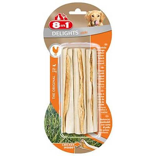 Delights Bones Tavuklu Sticks A��z Bak�m Kemik K�pek �d�l� 75 Gr