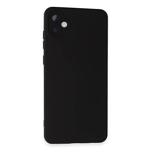 Galaxy A05 K�l�f Nano i�i Kadife Silikon - Siyah
