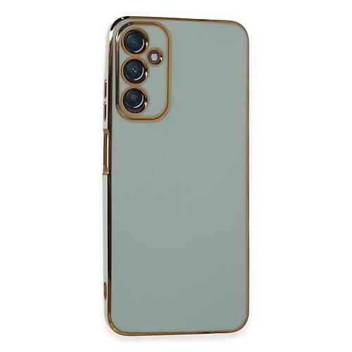 Galaxy A05S K�l�f Volet Silikon - A��k Ye�il