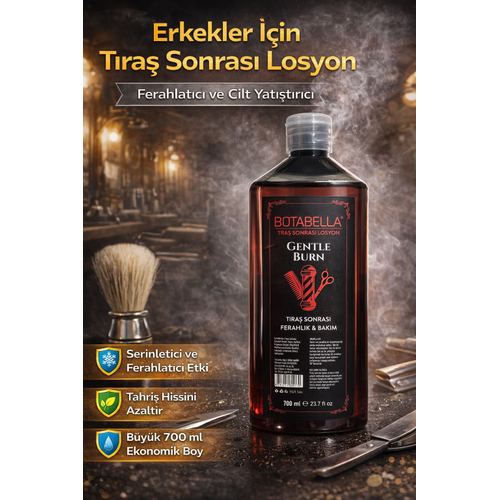 Botabella Gentle Burn T�ra� Sonras� Losyon 700 ml Erkek After Shave Ferahlat�c� Bak�m Losyonu