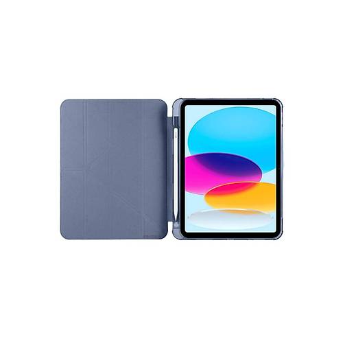 iPad 2022 10.9 (10.nesil) K�l�f Kalemlikli Mars Tablet K�l�f� - Lavender