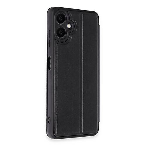 Galaxy A06 K�l�f Flip Cover - Siyah