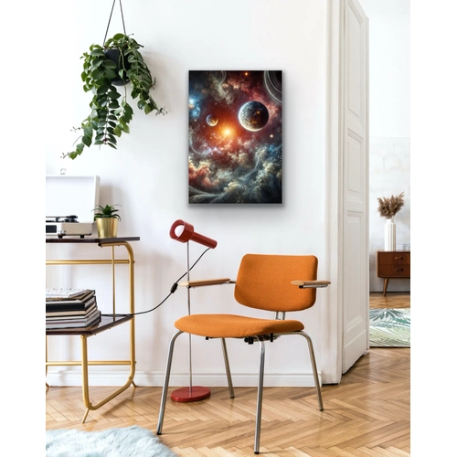 Gezegenler Kanvas Tablo 70x100cm