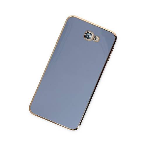 Galaxy J7 Prime K�l�f Volet Silikon - Mavi