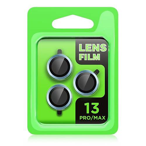 iPhone 13 Pro Max Raze Metal Kamera Lens - Mavi