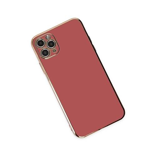 iPhone 11 Pro Max K�l�f Volet Silikon - K�rm�z�