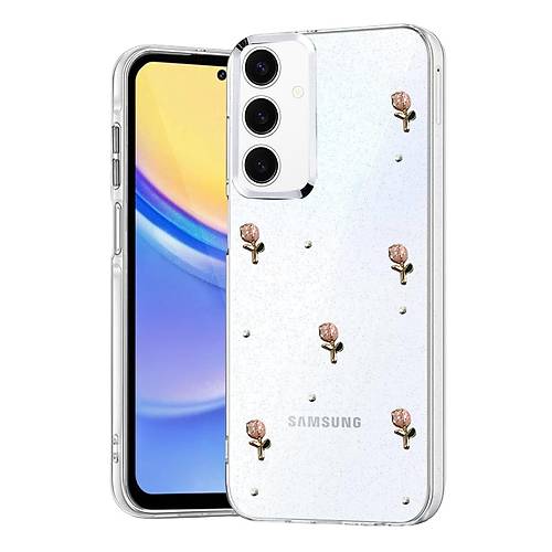 Galaxy A15 4G Fiyonk Desenli Kapak - Desen 6