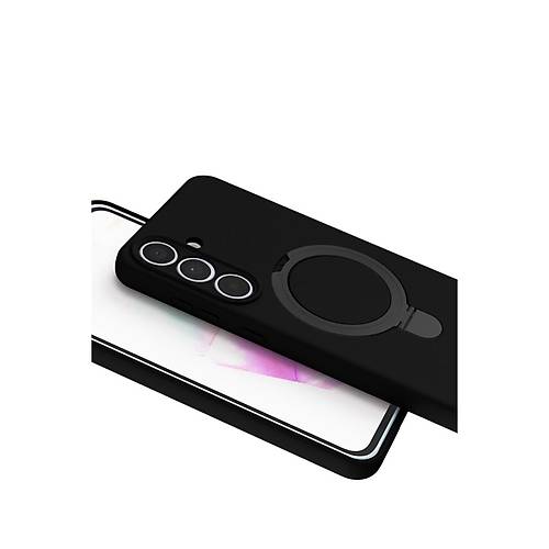 Galaxy S25 FE Regal Magsafe Standl� Kapak - Siyah