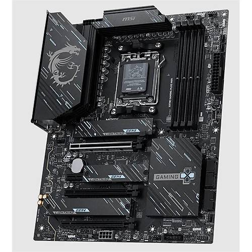 MSI X870E GAMING PLUS WIFI DDR5 8200MT/S 1XHDMI 3XM.2 USB AM5 ATX(AMD AM5 9000/8000/7000 SER�LER� �LE UYUMLU)