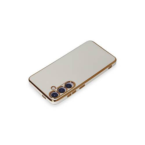 Galaxy S24 K�l�f Volet Silikon - Beyaz